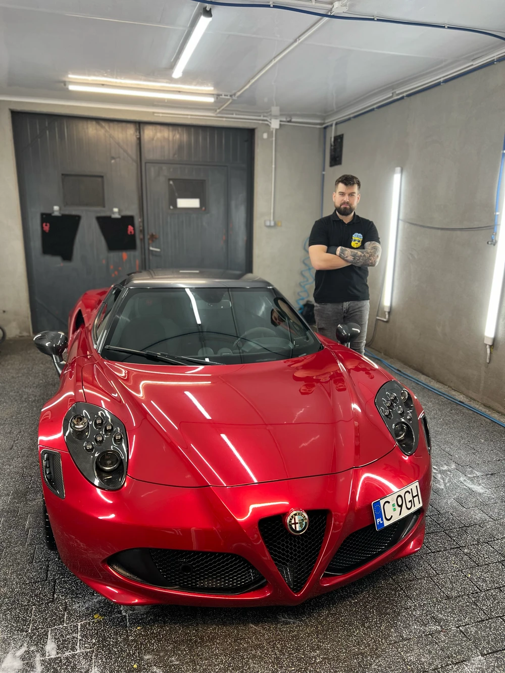 Polerowanie lamp i zabezpieczenie kloszy folią PPF